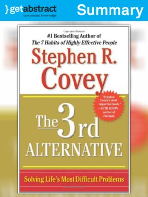 cover image of The 3rd Alternative (Summary)